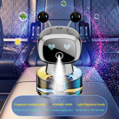 Universal Humidifier Robot Shape Car Air Freshener Diffuser