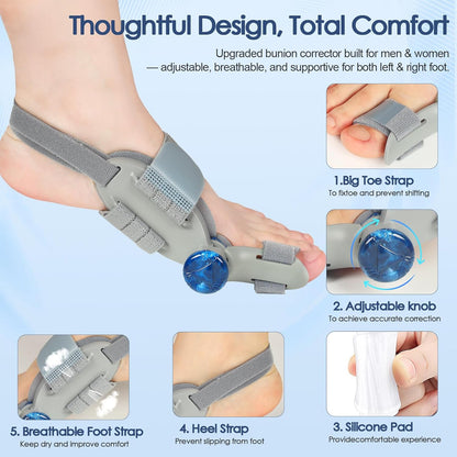 Bunion Corrector for Women & Men Big Toe