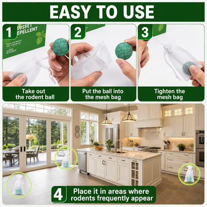 Mouse Repellent Balls (12 Pcs)