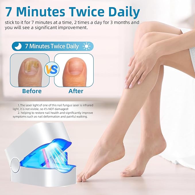 Nail Fungus Cleaning Device With LED Display Pro