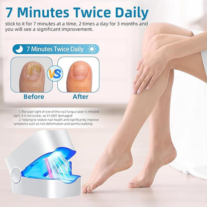 Nail Fungus Cleaning Device With LED Display Pro