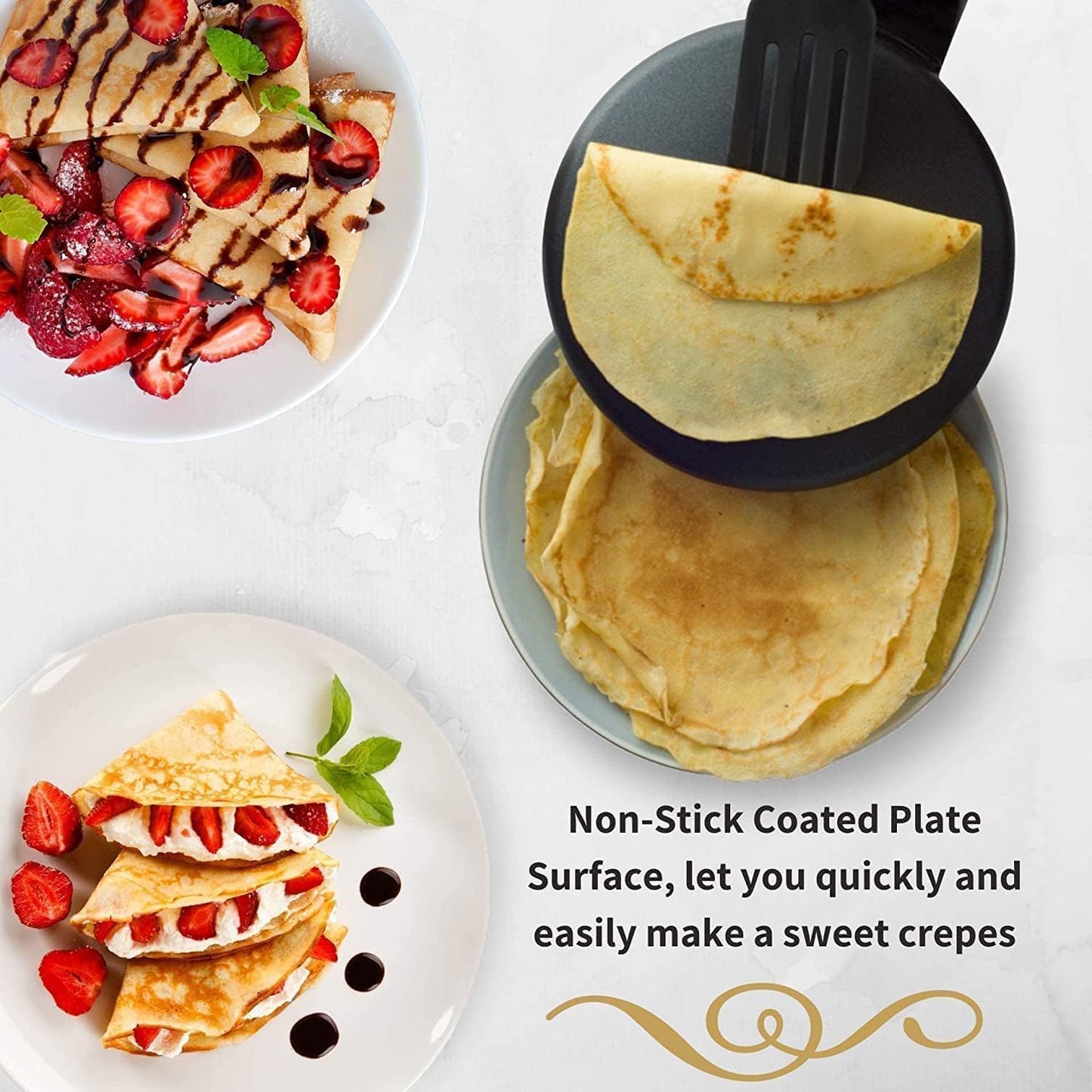 Non-Stick Electric Pancake Maker