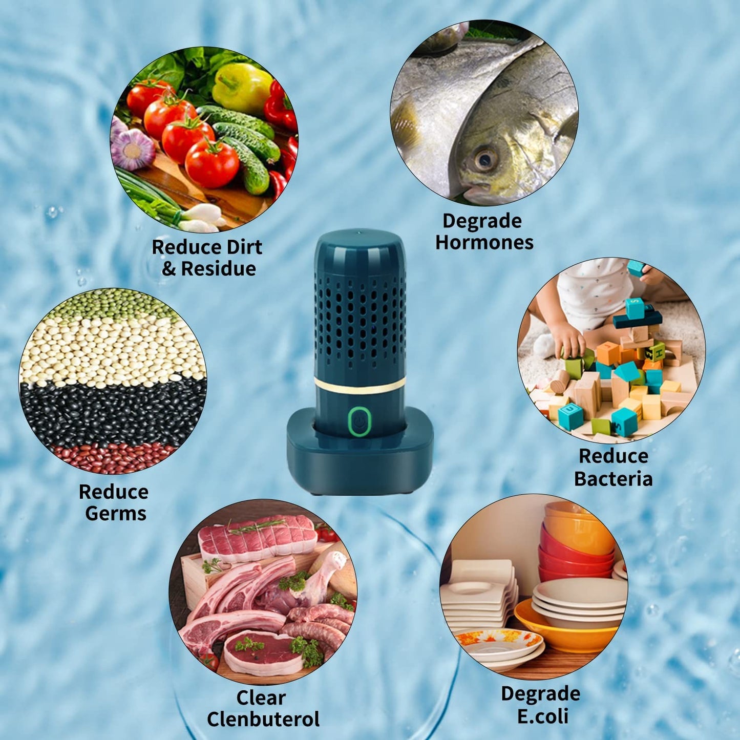 Capsule Fruit and Vegetable Purifier