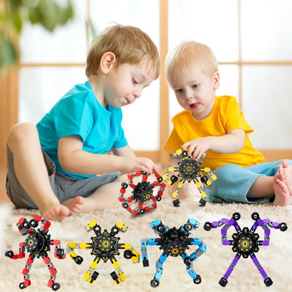 Transformable Fidget Spinners for Kids & Adults