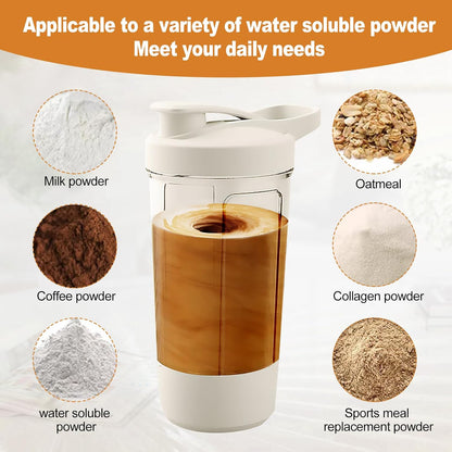 Portable Electric Shaker Bottle