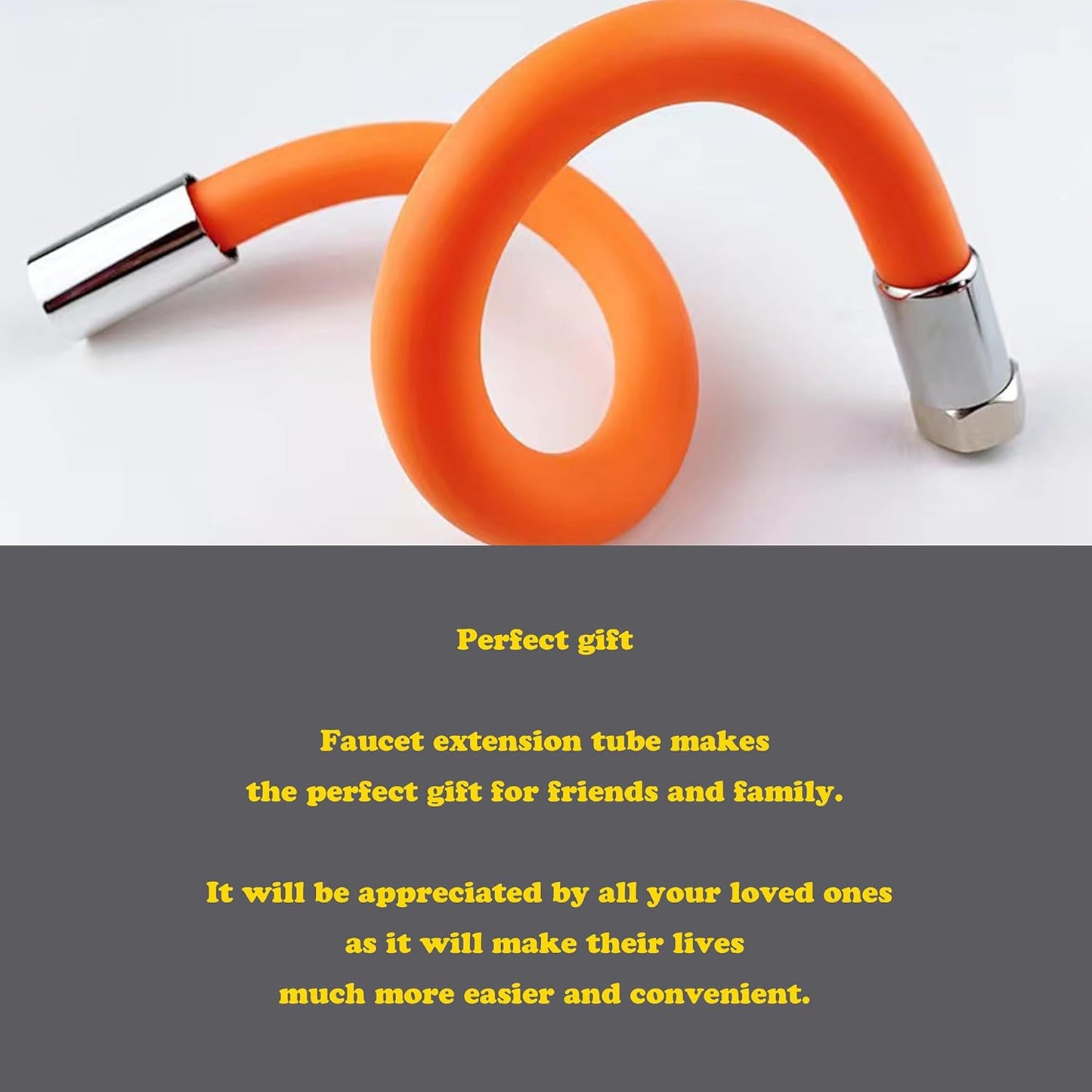 360° Rotation Bending Faucet Extender