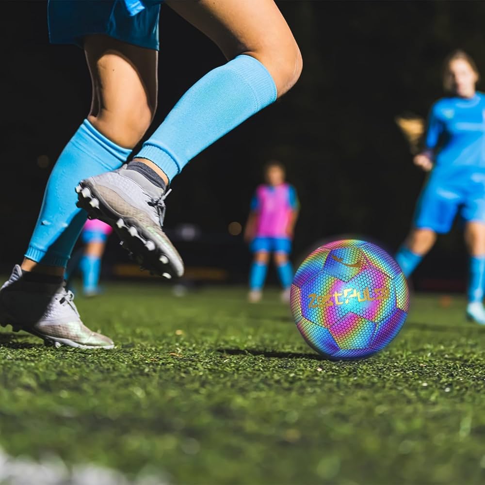 Holographic Glow in the Dark Football