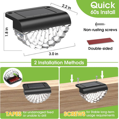 SolarGlow Step Lights