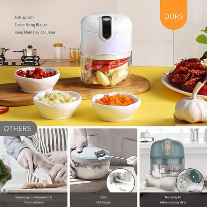 Rechargeable Electric Chopper