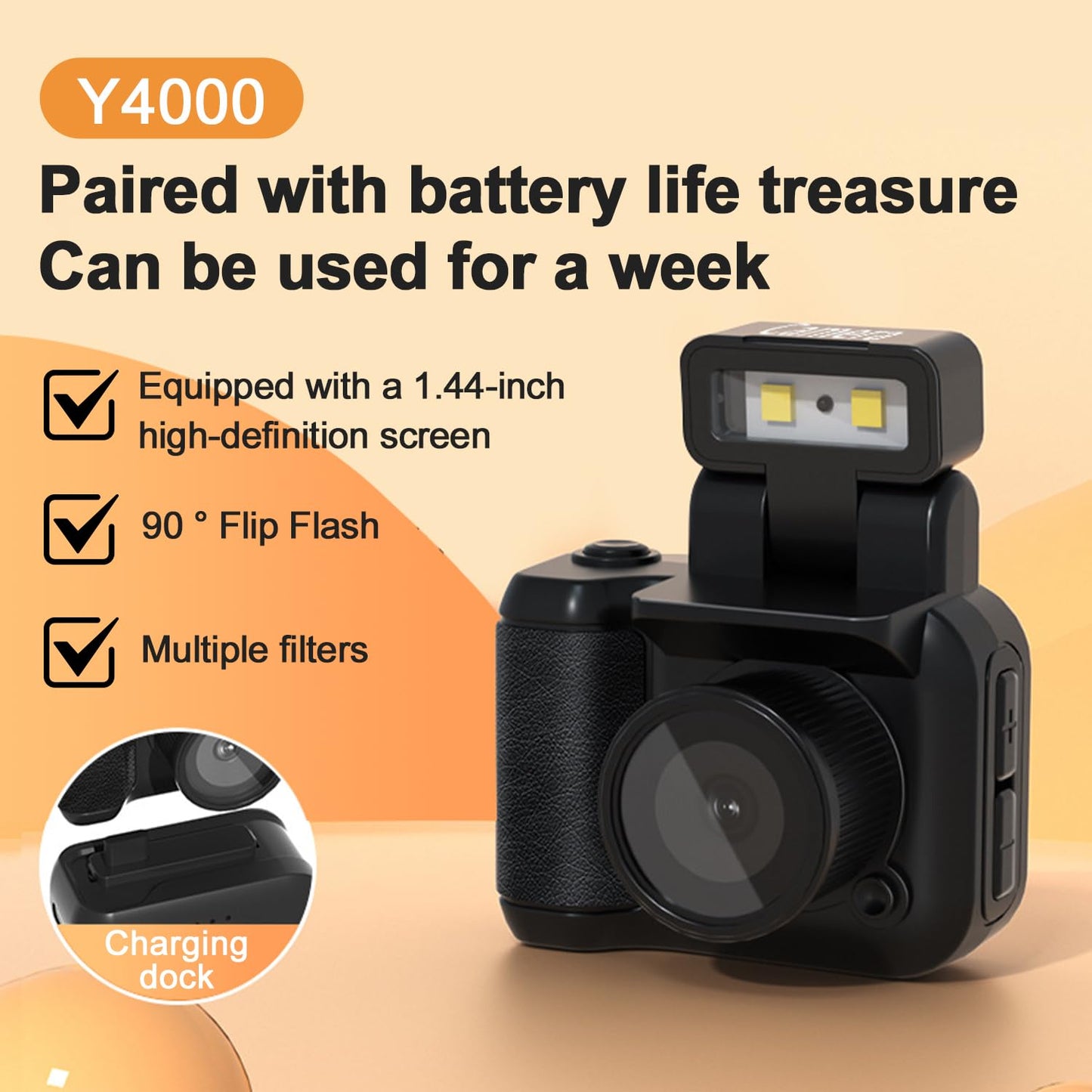 Mini Thumb Camera With Keychain