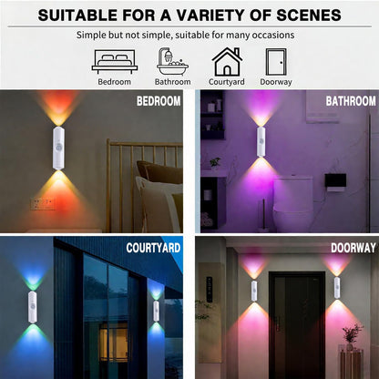 Body Sensor Magnetic Colorful Gradient LED Lamp
