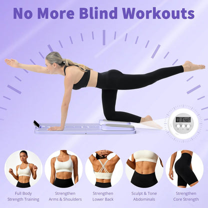 Multi-functional Foldable Pilates Board