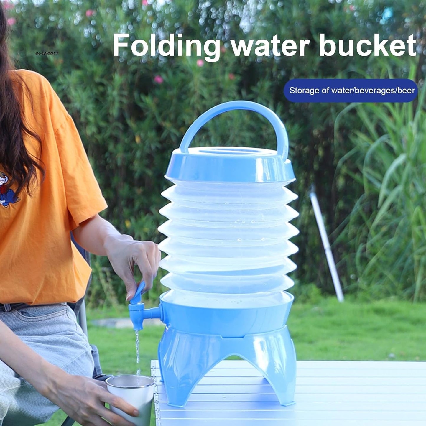 💧 Portable Foldable Dispenser II Perfect For Travel & Outdoor Use.