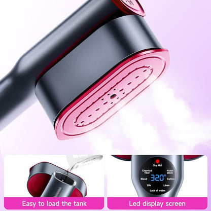 2-in-1 Steamer & Iron for Clothes (Rotatable Head)