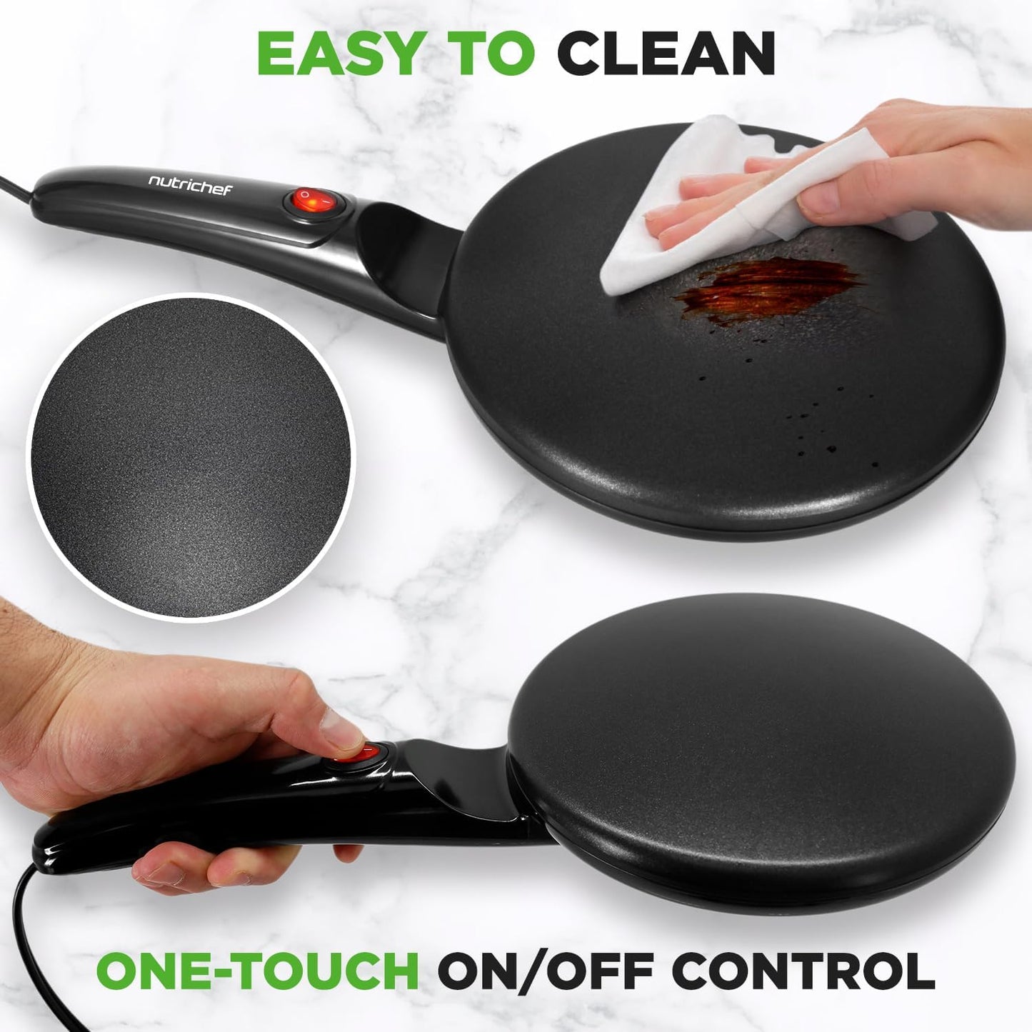 Non-Stick Electric Pancake Maker