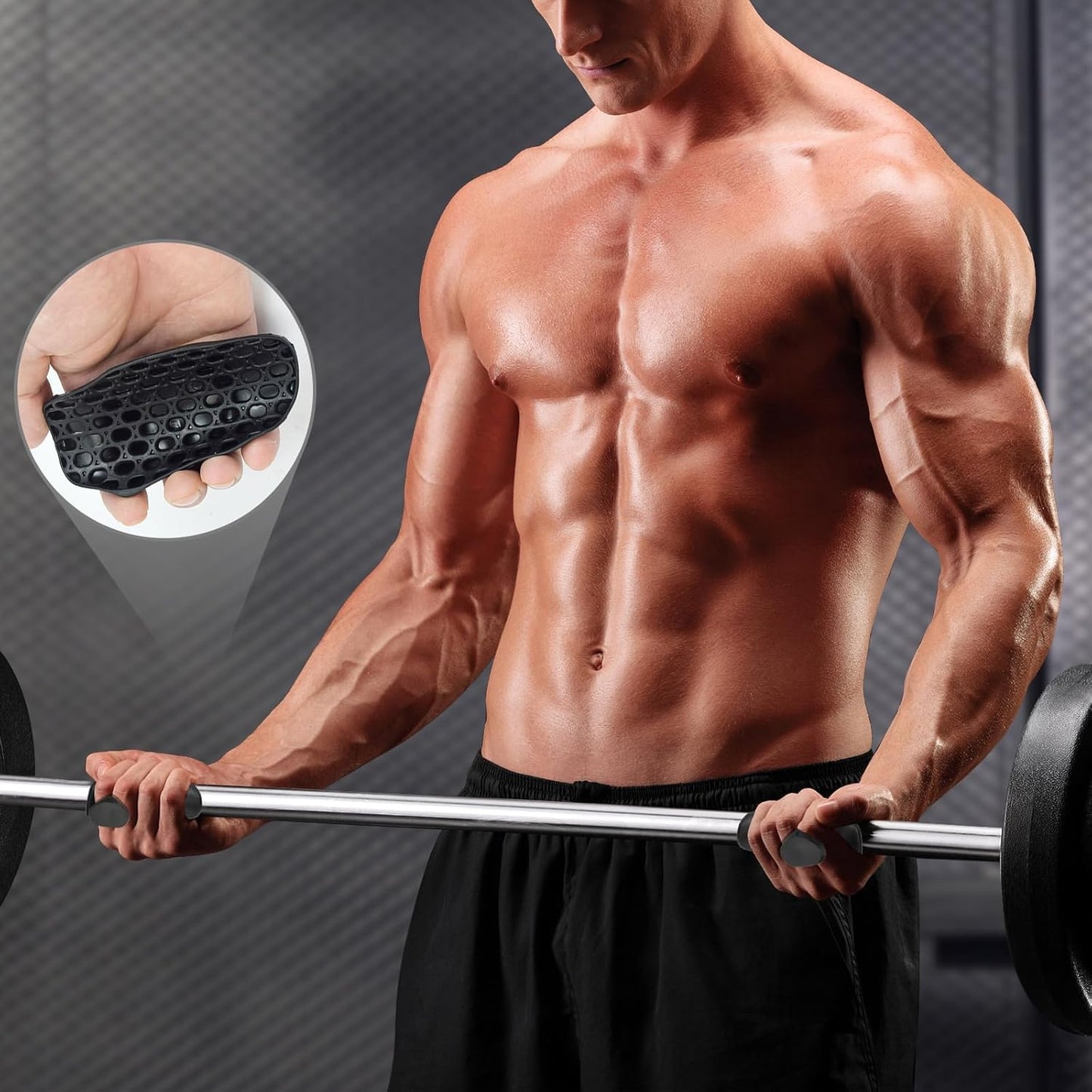 Anti-Slip Workout Grips for Men & Women