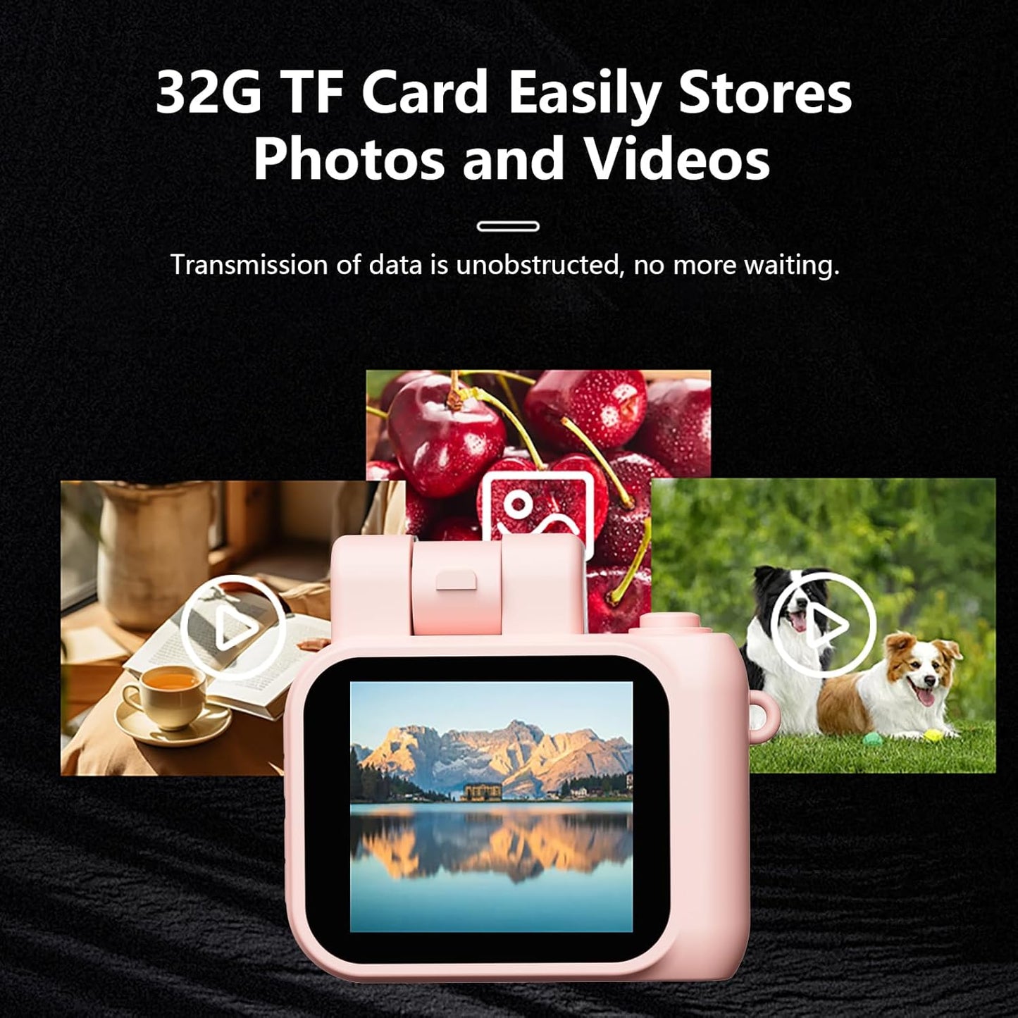 Mini Thumb Camera With Keychain