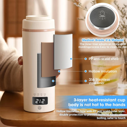 Portable Travel Electric Kettle