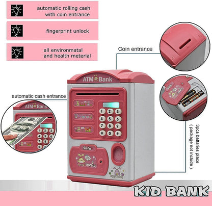 Fingerprint ATM Machine For Kids