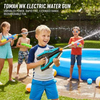 Rapid-Fire Electric Water Cannon Toy