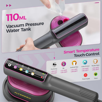 2-in-1 Steamer & Iron for Clothes (Rotatable Head)