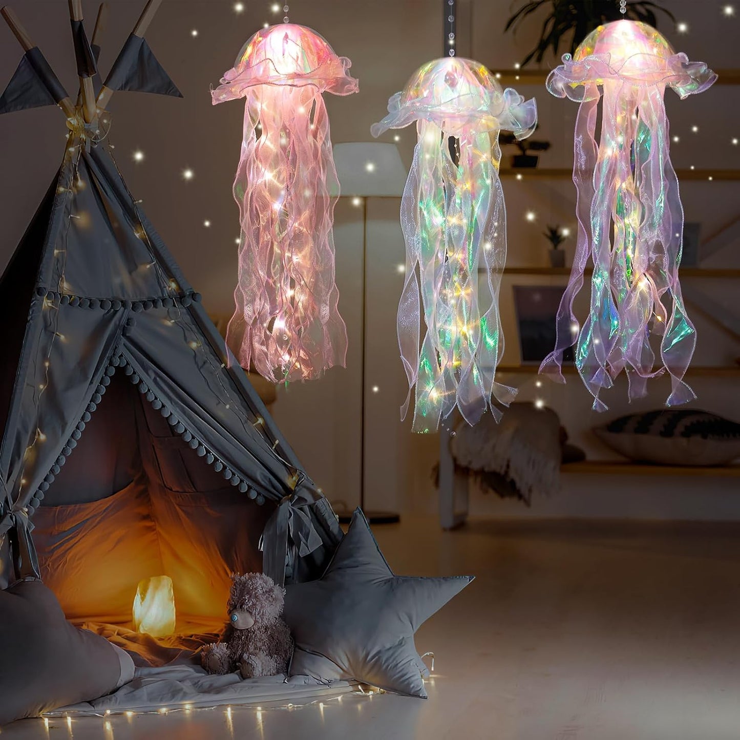 AquaGlow™ Colorful Jellyfish Atmosphere  Lamp