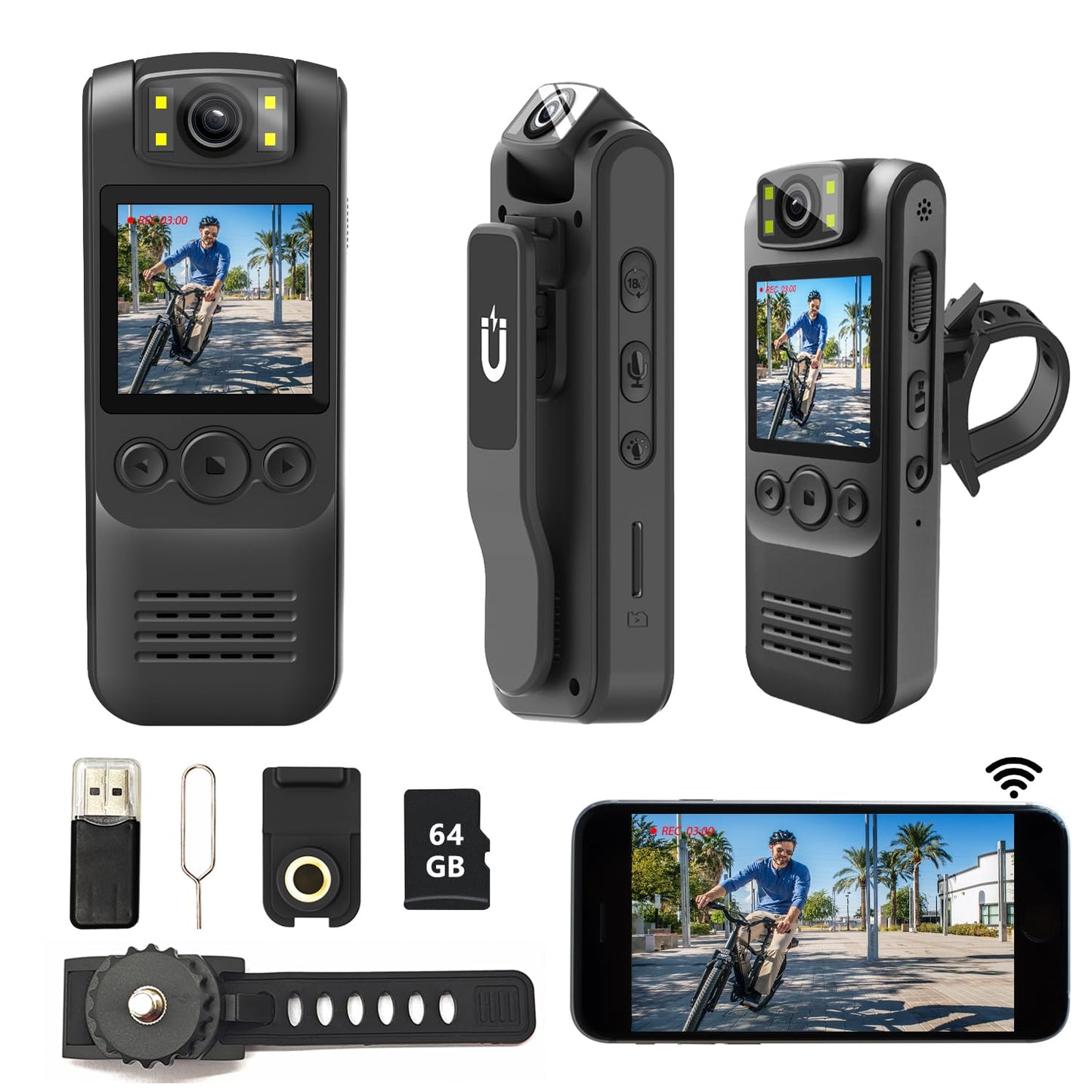 2k HD Body Camera
