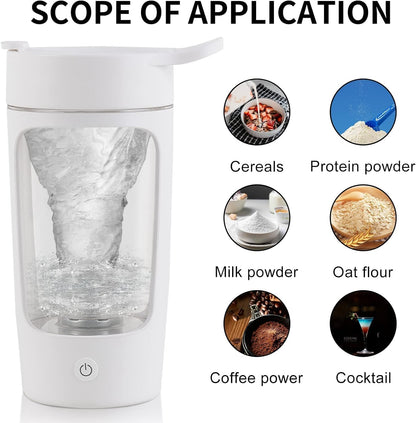 Portable Electric Shaker Bottle