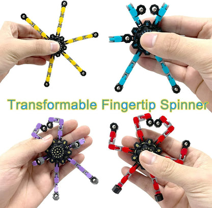 Transformable Fidget Spinners for Kids & Adults
