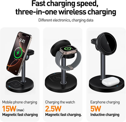 4 in 1 Wireless Magnetic Charger Stand