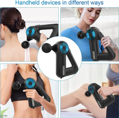 Motor Massage Gun With 12 Attachment Heads
