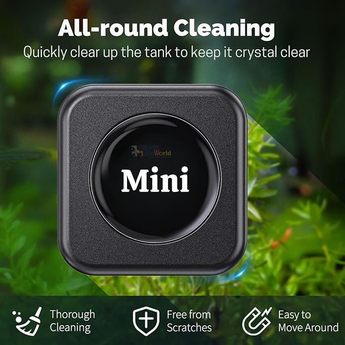 Mini Magnetic Aquarium Glass Cleaner