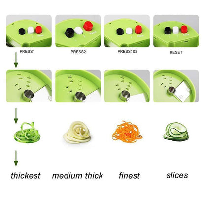 3 In 1 Vegetable Manual Spiralizer
