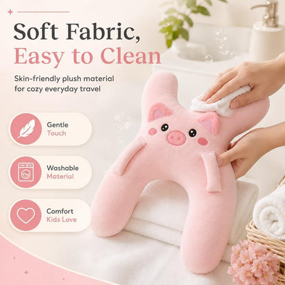 Car Head & Neck Pillow For Children