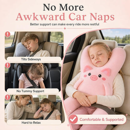 Car Head & Neck Pillow For Children