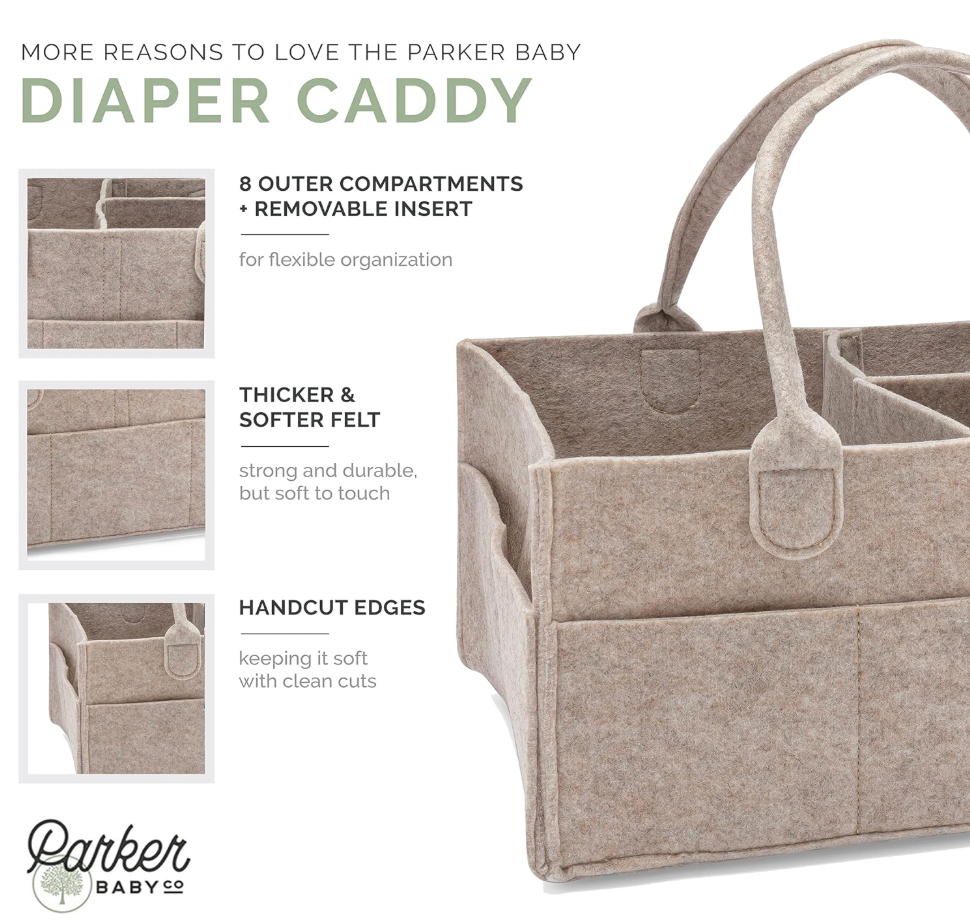 Baby Diaper Caddy Organizer