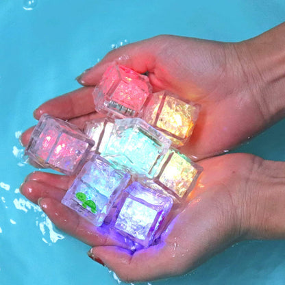 12 Light Ice Cube Bath Toy for Babies