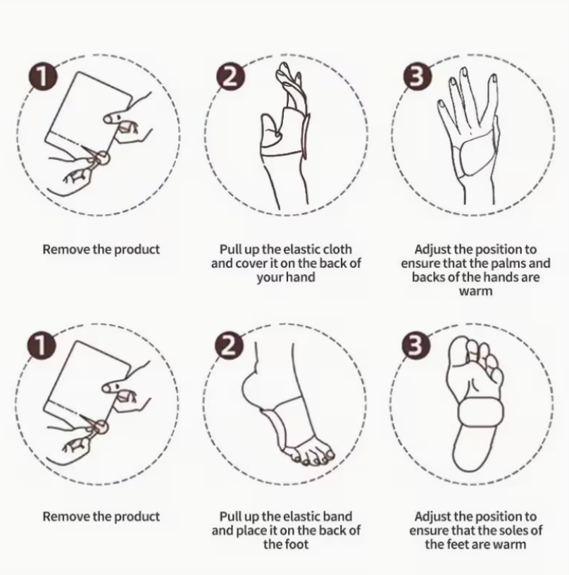 Disposable Hot Hand Warmer Pad