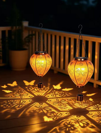 Solar Powered Hot Air Balloon Lantern
