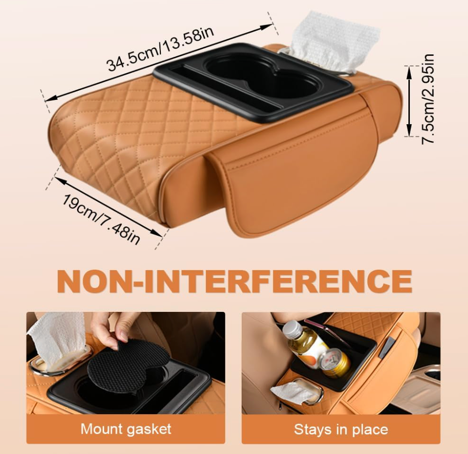 Multifunctional Car Armrest Box Pad