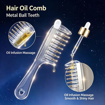Scalp Applicator Hair Oil Comb