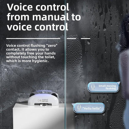 Voice Control Motion Sensor Toilet Flusher