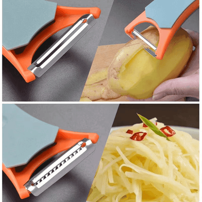 2-in-1 Multifunctional Peeler for Fruits & Vegetables