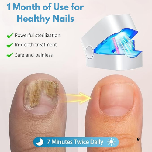 Nail Fungus Cleaning Device With LED Display Pro