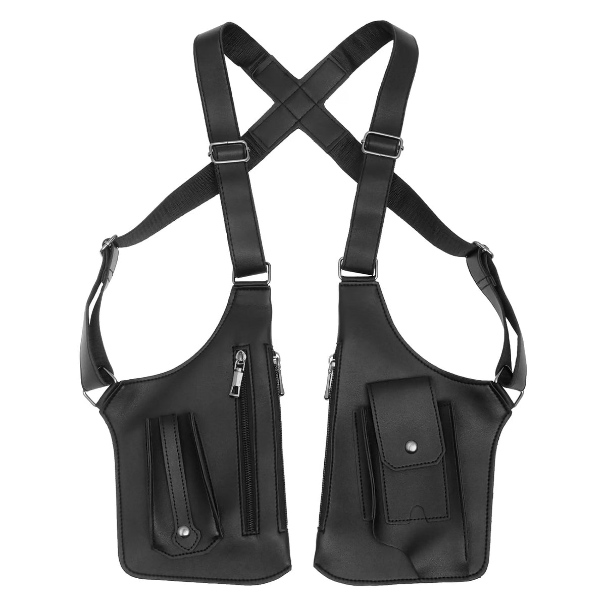 Multifunctional Underarm Satchel Zipper Bag