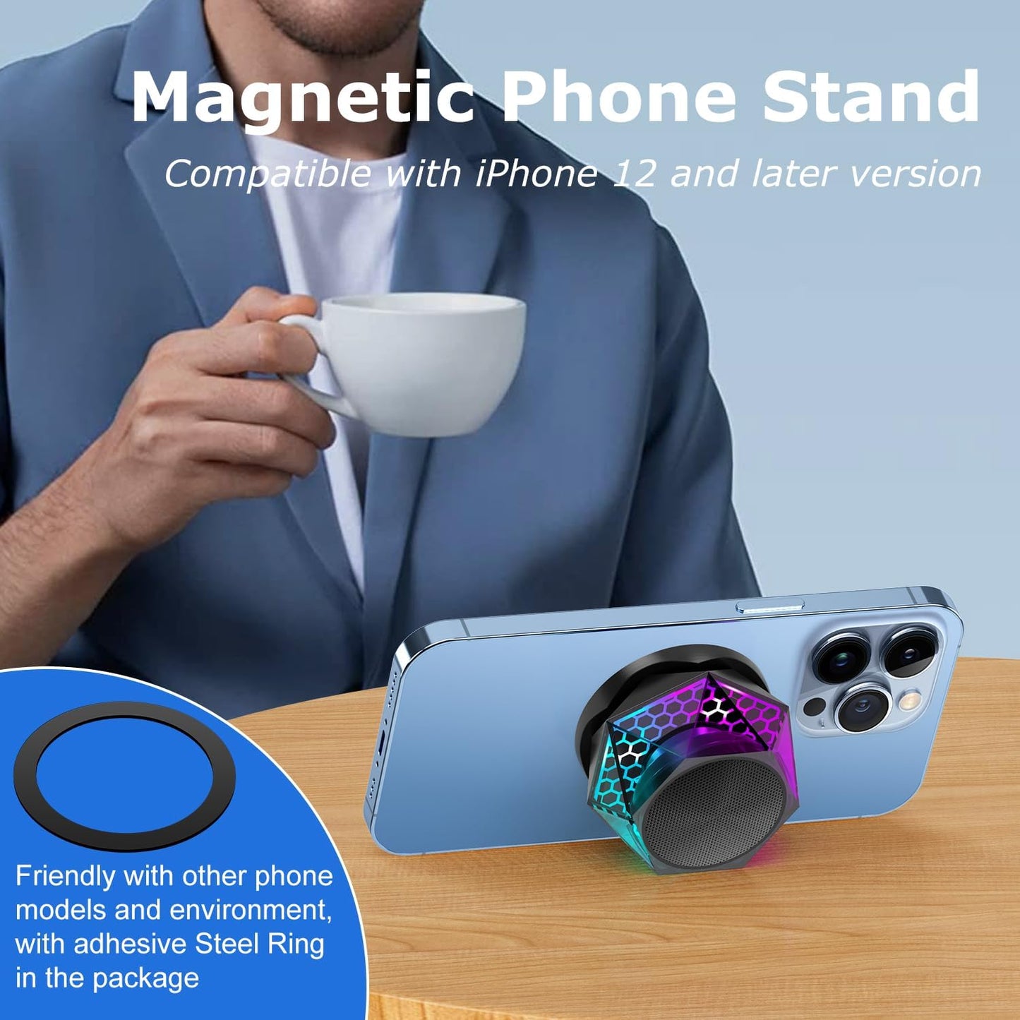 GlowMag™ Diamond Bluetooth Speakers