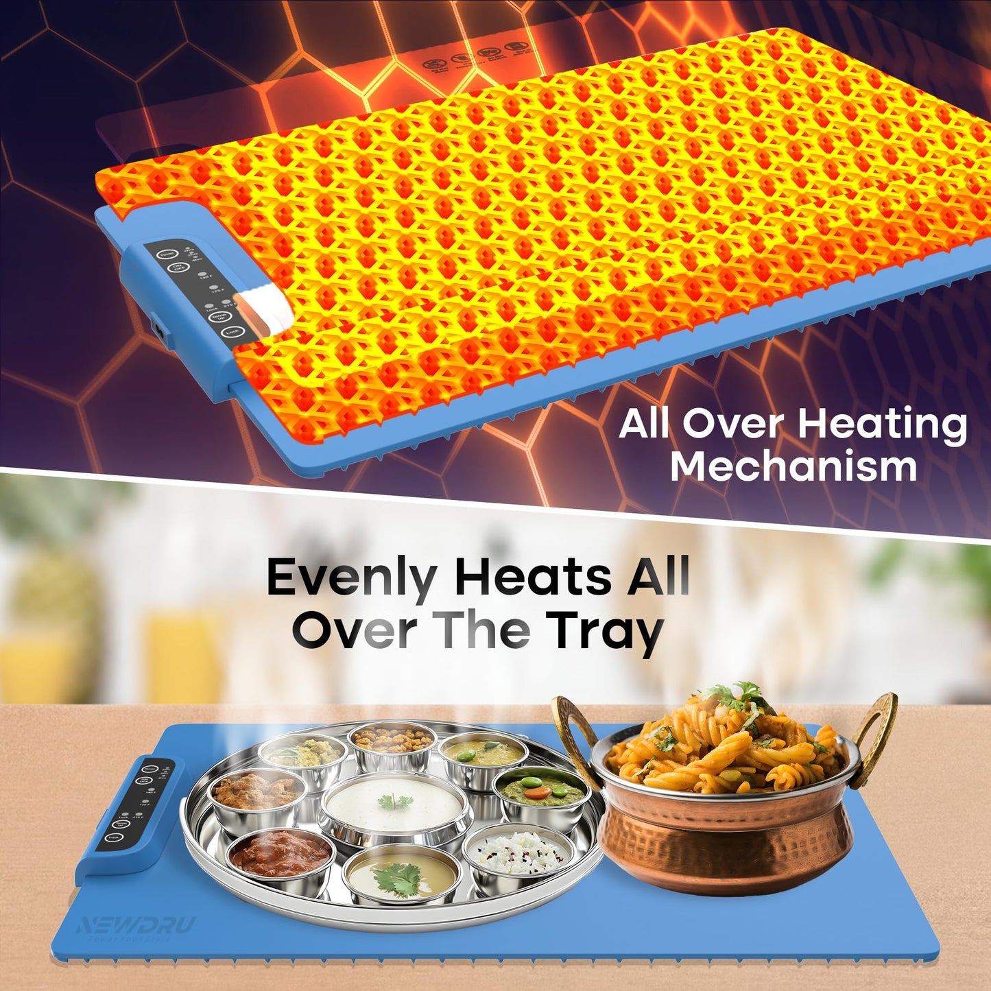 Portable Electric Food Warming Mat