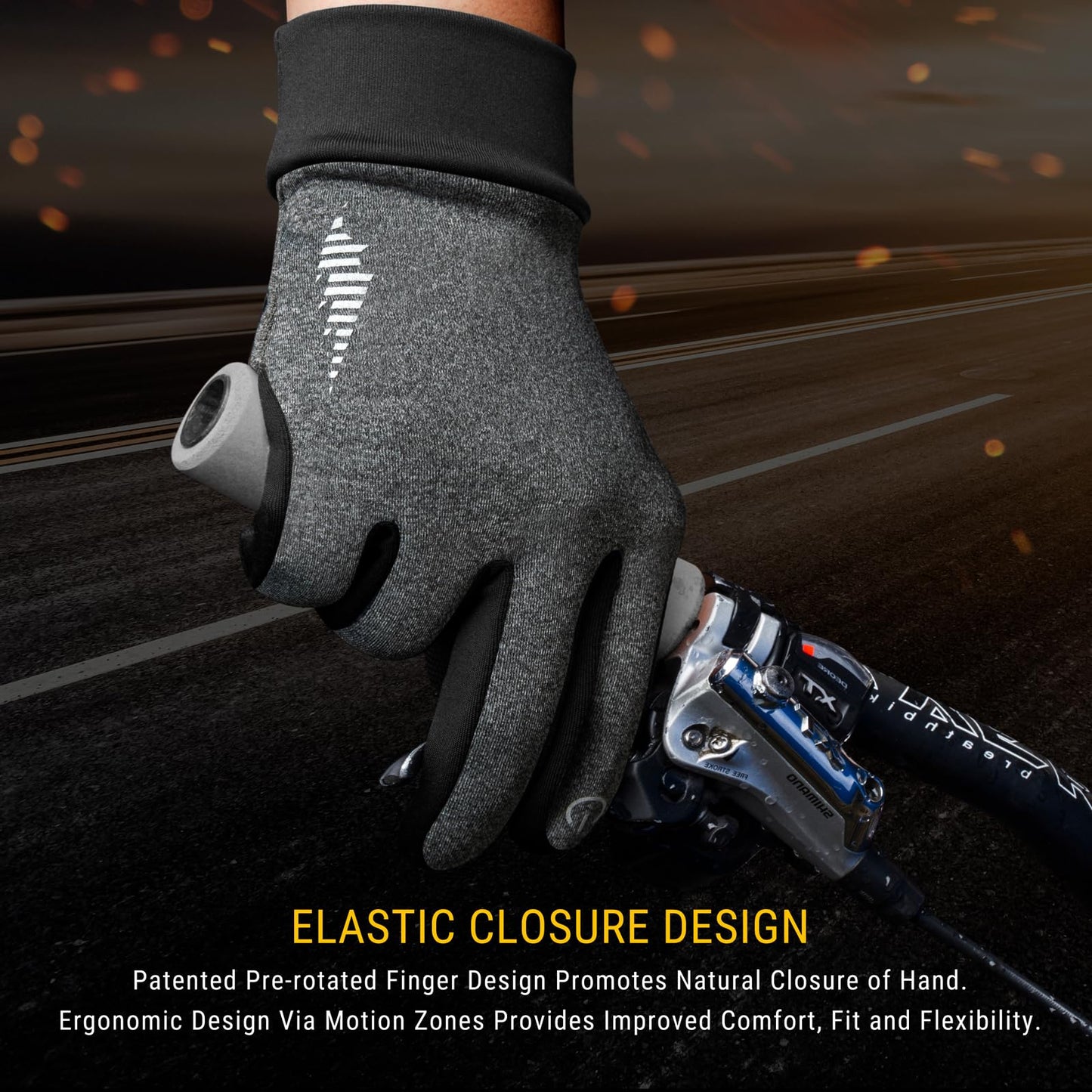 Anti-Slip Waterproof Touch Screen Thermal Gloves