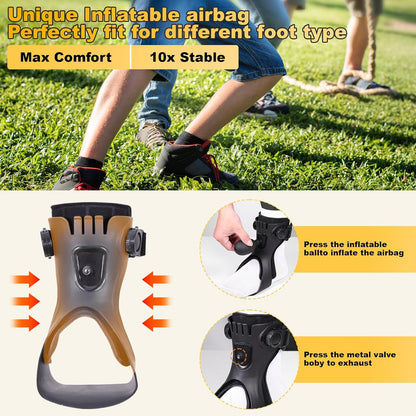 Ankle Support Brace With Inflatable Air Bag