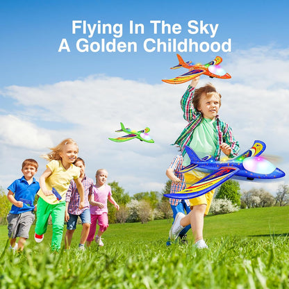Flying Airplane With Shooting Gun